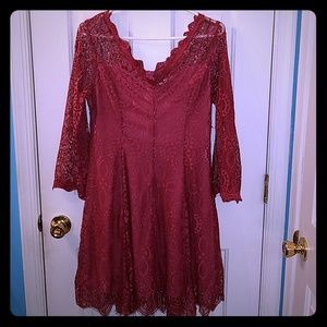 ryan michelle lace dress